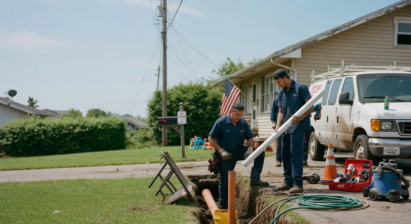 Sewer Line Inspection in Grantville, KS